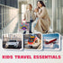 Toddler Busy Board for 1 Year Old + Busy Book for Toddlers 1-3 with 25+ Educational Activities, Airplane Travel Essentials for Kids (Pink)...