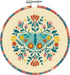 Dimensions Floral Moth Needlepoint Embroidery Kit for Adults, 6" D, Multicolor 5 Piece...