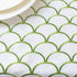 The White Petals Green Dresser Scarf Table Runner - (14x48 inch) | Fabric Lined | Properly Finised, No Fray Edges | for Home, Kitchen, Dining Room...