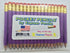 Half Pencils with Eraser - Golf, Classroom, Pew, Short, Mini, Small, Church - Hexagon, Sharpened, 2 Pencil, Color - Lilac, Pkg of 36 Pocket Pencil...