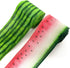 2 Rolls Summer Ribbons for Crafting, Watermelon Print Wired Edge Ribbon, Red Green Fruit Fabric Ribbon Bows for Wreaths Basket DIY Crafts Gift Sum...