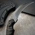 GTK691 Fixed Blade Knife D2 Steel Blade Nylon Fiberglass Handle with Kydex Sheath for Outdoor Camping Hunting Hiking Survival EDC Tool(Black)...