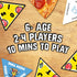 Big Potato P for Pizza Kids | Travel Game Great for Adults and Kids | Perfect for Holidays and Camping...