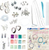 Hapinest Make Your Own Clay Jewelry Arts and Crafts Kit for Girls Gifts Ages 8 9 10 11 12 Teen Years Old and Up - 3 Bracelets and 3 Necklaces...