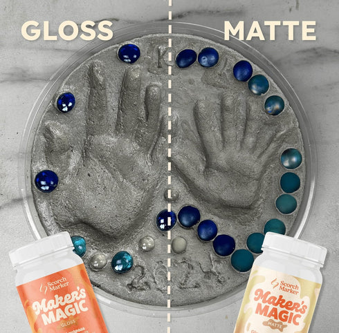 SCORCH MARKER Maker’s Magic Sealer, Matte Finish, All Purpose Glue, Waterbase Glue, Decoupage Sealer, and Finish for DIY Crafts, & Art Projects, C...