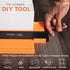 Ultimate 10 Inch Contour Gauge Tool - Easily Replicate Odd Shapes with Metal Locking Mechanism for Precise Accuracy and Adjustable Tightness - Ide...