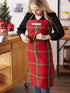 DII Unisex Kitchen Christmas Apron for Women & Men Adjustable Ties and Large Front Pockets...