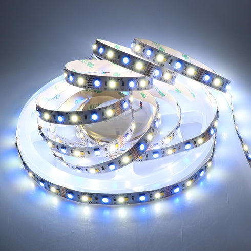 LEDENET® LED Strip Lights RGB+W+WW Flexible Full Color Changing Color Temperature Adjustable DC12V 5050 2835 540LEDs RGB-CCT LED Tape Ribbon Lamp ...