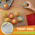 Spring Chef Cooling Rack & Baking Rack - 100% Stainless Steel Cookie Cooling Rack, Wire Baking Rack, Oven Safe 8.5 x 12 Inches Fits Small Quarter ...
