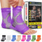 Compression Socks for Plantar Fasciitis, Achilles Tendonitis, Arthritis Relief, Ankle Brace Compression Sleeve with Foot Arch Support, Ankle Wrap ...