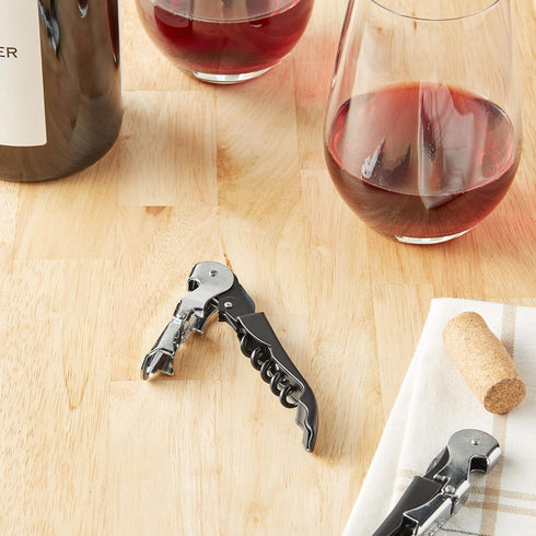 Mercer Culinary Packaged Waiter's Corkscrew, Black, 2 Pack...