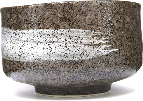 Japanese Handcrafted Matcha Tea Bowl Brown, Matcha Tea Cup Ceremony, Authentic Pottery, Hagoromo Chawan...