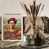Posterizer 1 pcs- Frida Kahlo inspied poster in floral theme-Famous Figures Art Collection-Floral Botanical Art- Living Room Bedroom Decor- unfram...