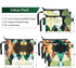 Nordic By Nature-Dual Layer Reusable Sandwich & Snack Bags – BPA-Free, Easy Clean, School Lunch Bags for Kids & Adults (Mosaic Camo)...