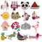 inSowni 16 Pack Glitter Cute Fruit Unicorn Panda Cat Owl Alligator Hair Clips Barrettes for Baby Girls Toddlers Kids...