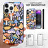 iPhone 15 Pro Max /14 Pro Max Phone Case - Unique Protective Phone Case with Hand-Drawn Design - Scratch-Proof Apple Silicone Case iPhone for 14 P...