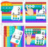 Multiplication Chart Pop It - Multiplication Game Board, Multiplication Pop It Math Games 12x12 Multiplication Table for Kids Learning, Multiplica...