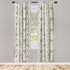Ambesonne Floral Curtains, Vintage Garden Plants Herbs Flowers Botanical Classic Design Art, Window Treatments 2 Panel Set for Living Room Bedroom...