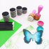 Alinacutle 22PC Ink Blend Foam Tool Paper Crafting Blending Brush for Card Making Art Blending Tool for Crafts Drawing Blending Tools+6 Mini Brush...