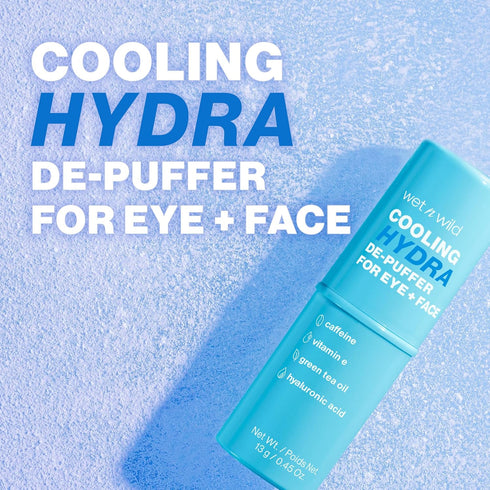 wet n wild Cooling Hydra De-Puffer, Soothing Stick with Vitamin E & Caffeine, Instant Skin Refreshments For All Skin Types, Vegan & Cruelty-Free...