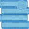 4 PCS Replacement Mop Pads, Microfiber Cleaning Mop Compatible with Bona Mop, Washable & Reusable Mop Refill Pads for Hardwood Floor,18 Inch, Blue...