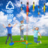 Toy Rocket Launcher for Kids, Flying Foam Rocket & Jump Air Launching Pad, Fun Outdoor Outside Activitie Sport Game Birthday Gift Idea Present for...
