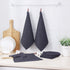 Kitinjoy 100% Cotton Kitchen Dish Cloths, 6 Pack Waffle Weave Ultra Soft Absorbent Dish Towels for Drying Dishes Quick Drying Kitchen Towels Dish ...