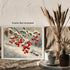 Posterizer 1 pcs-berries in snowy winter scene-oil painting style -2-Landscape & Nature Art-GIft for Men Women Teens-Living Room Bedroom Decor- un...