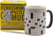 The Unemployed Philosophers Guild Crossword Puzzle Coffee Mug - Exercise Your Mind While You Warm Your Belly - Comes in a Fun Gift Box, White, 12 ...