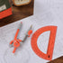 Mr. Pen- Compass and Protractor Set, Red, Compass Geometry Tool, Protractor and Compass Set, Compass Drawing Tool, Drawing Compass, Protractor Set...