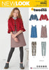 NEW LOOK Sewing Pattern 6592 - Girls' Sportswear, A(8-10-12-14-16)...