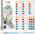 TECJOE Paint with Water Coloring Books with 20 Unique Fairy Tales, Pocket Watercolor Painting Book with 2 Brushes, Travel Art Activities for Kids,...
