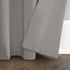 Archaeo Washed Cotton Twist Tab Curtain, 52" x 63", Silver Gray...