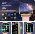 KALINCO Smart Watch for Women, 1.69" Fitness Tracker with Heart Rate, Blood Pressure, Blood Oxygen Tracking, Smartwatch with 100+ Sports Modes, St...