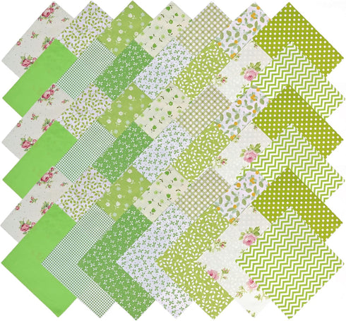 Layer Cake Fabric Squares Bundles for Quilting 10 inch Floral Cotton Precut Fabric Squares 10x10 for Sewing Crafting DIY Crafts Patchwork 42Pcs Gr...