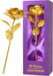 Childom Birthday Gifts for Women,Christmas Rose Gifts for Mom,Gold Rose Present for Her,Wife,Sweet Artificial Flower for Grandma,Daughter,Women,Ch...