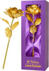 Childom Birthday Gifts for Women,Christmas Rose Gifts for Mom,Gold Rose Present for Her,Wife,Sweet Artificial Flower for Grandma,Daughter,Women,Ch...