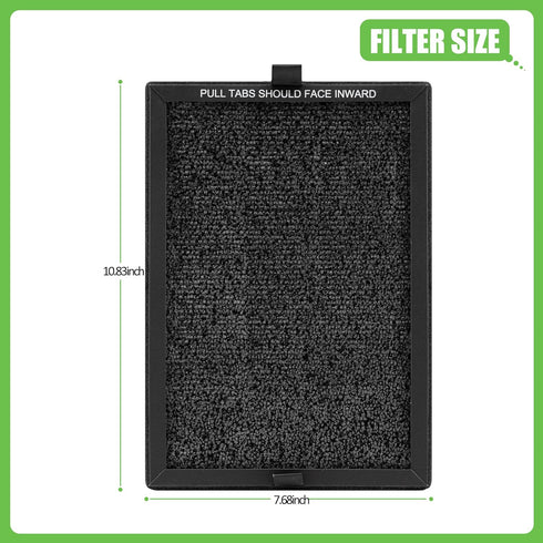 KF250 Filter Replacement, Compatible with Kenmore 1200e Series Air Purifier PM2010, Part Number KF250, 3-in 1 H13 True HEPA Filter, 2 Pack...