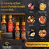 Mini Hot Sauce Challenge Box by Tabañero, Original, Extra Hot, XXX Hot & Dragon’s Breath, Hot Sauce Gift, Gluten Free, All Natural, Low Sodium, Ve...