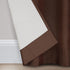 ECLIPSE Kendall Modern Blackout Thermal Rod Pocket Window Curtain for Bedroom or Living Room (1 Panel), 42 X 84, Chocolate...