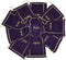 Crown Royal Purple Bag Gold Drawstring Bulk (Pack of 10)...