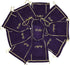 Crown Royal Purple Bag Gold Drawstring Bulk (Pack of 10)...