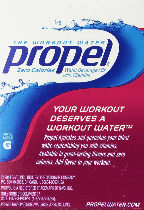 Propel Zero Powdered Beverage Mix, Berry, 10-Count...