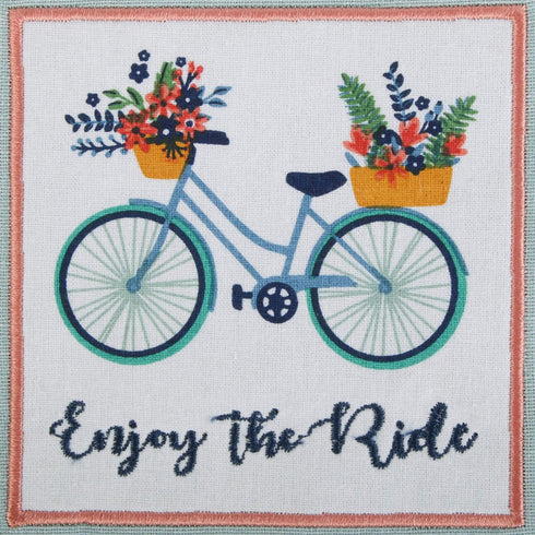 DII Kitchen Gift Set Collection, Pot Holder & 3 Dish Towels, Enjoy The Ride, 4 Piece...