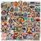Pack 50 PCS Basketball Stickers Print Outdoors Theme Waterproof Vinyl Decals for Men Boys Teens Adults Sports Players Labels Decor Phone Case Wate...
