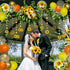 Cheerland 35pcs Sunflower Party Balloon Garlands Latex Foil Balloons Circle Sunflower Banners for Themed Kids Birthday Fall Bridal Baby Shower Sum...