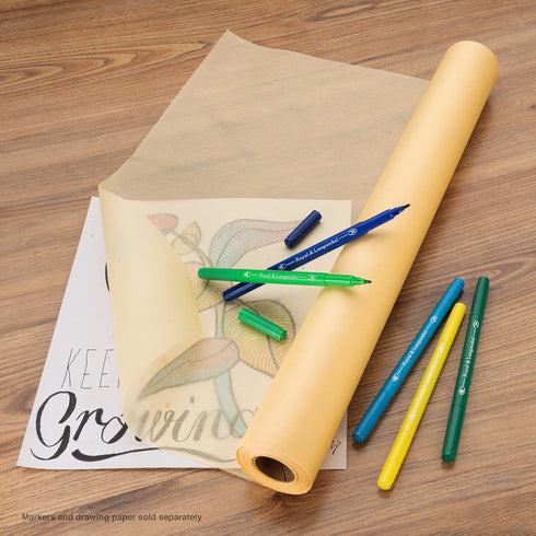 Bee Paper Canary Sketch and Trace Roll, 12-Inch by 50-Yards...