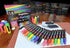 18 Classic Neon Chalk Markers Double Pack of Both Fine and Reversible Medium Tip Liquid Chalk Pens Wet Erasable - Menu Boards, Glass, Windows, Whi...