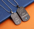 His Angel Her Demon Couple Pendant Necklaces His & Hers Matching Set Titanium Stainless Steel Couple Pendant Necklace Engraved Jewelry Set, Perfec...