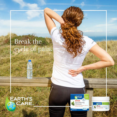 Earth's Care Pain Relieving Ointment - Triple Action Muscle and Joint Cream (1)...